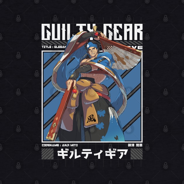 Anji Mito - Guilty Gear Strive by Arestration